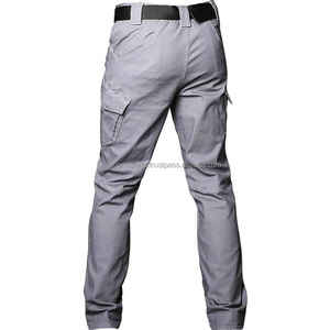 Hombres Techwear Trabajo Al Aire Libre Caqui Casual Senderismo Pantalones Cargo Pantalones Hombres Diseño Personalizado Color Y Tamaño Disponible - Product Image 3