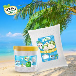 วุ้นมะพร้าว นาตาเดอโคโค่ 3.2 กก. กล่อง/ถุง ผลิตในเวียดนาม รับผลิตแบบ OEM วัตถุดิบสำหรับชานมไข่มุก วัตถุดิบสำหรับธุรกิจโรงแรมและร้านอาหาร ราคาดีที่สุด - Product Image 6
