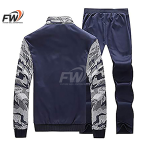 100% Nylon Dtf Logo <b>Wind</b> <b>breaker</b> Tracksuit Trouser And Zipper Jacket New Design Winter Tracksuit For Men's - Product Image 2