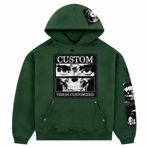 Sudadera con Capucha al por Mayor OEM, Sudadera Gruesa de Algodón y Forro Polar, Estilo Invernal, Fabricante a Granel - Product Image 4