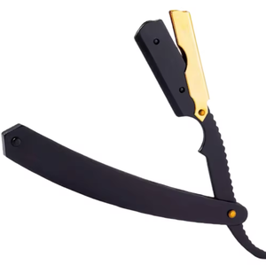 Top Selling Professional Barber Straight Razor Stainless Steel Anti-Rust Plastic Handle A+ Grade Quality Grooming Tool for <b>Men</b> - Product Image 5