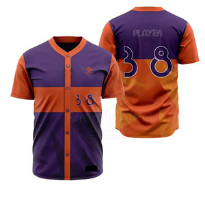 <b>Customized</b> Baseball Uniform Sports Team Wear Polyester Breathable Eco-Friendly Lightweight New Arrival - Product Image 3