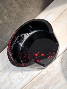 Trendy Stylish <b>Clear</b> Coaster Unique Design Look Resin with Gold Plating coaster for Coffee & Tea Drink - Product Image 2