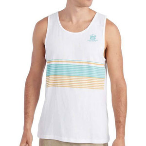 Camiseta sin mangas para hombre, corte ajustado, transpirable, tejido de poliéster/algodón, para gimnasio, entrenamiento, rendimiento atlético, pedido al por mayor - Product Image 1