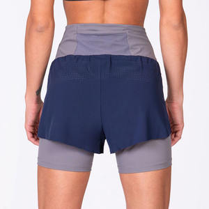 Pantalones Cortos de Doble Capa, Venta Directa de Fábrica, Precio Económico, Cantidad OEM, Logotipo Personalizado, Marca Privada, Estilo Deportivo Casual 2026 - Product Image 2