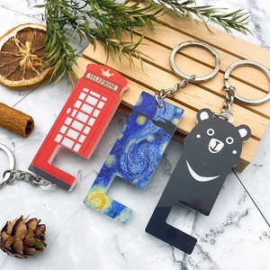 Custom Acrylic Phone Stand Keychain, Marktex - Product Image 1