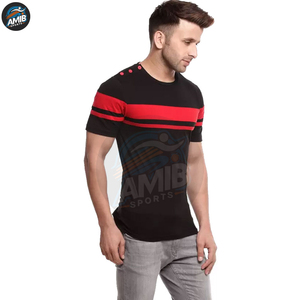 T-shirts Streetwear pour Hommes – Motif Uni, Respirant, Coton Lourd, Unisexe, Personnalisable, Prix de Gros - Product Image 6