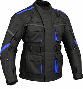 Chaqueta de Motociclista para Hombre, Marca Triarrow Supplies, para Otoño, Impermeable, con Tela Cordura, Protección Acolchada en Codo y Espalda - Product Image 1