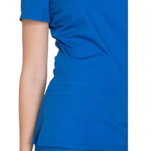 Fashionable Fitted <b>Scrubs</b> Uniforms Sets Polyester Spandex Medical Outfits Soft Comfortable Dental Uniform for Women - Product Image 5
