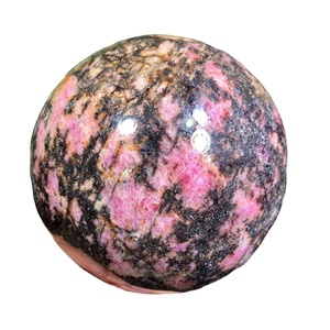 Esfera de Cristal de Ágata de Alta Calidad, Bola de Piedra de Rodonita Pulida, Tallada, Estilo Feng Shui, Piedra Preciosa Natural para Decoración del Hogar - Product Image 1