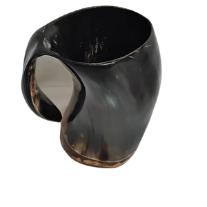 Jarra de Cuerno Vikinga Medieval Hecha a Mano, de Cuerno de Búfalo Natural, Ecológica y Sostenible, para Bar, Mercado de EE. UU. y Europa - Product Image 5