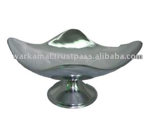 ขายส่งหรูหราถาดโลหะอลูมิเนียมชามผลไม้/ชามถั่ว/ชามสลัด - Product Image 2