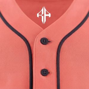 Nuevo Conjunto de Béisbol para Hombre de Alta Calidad, Material 100% Poliéster, Cuello en V, Impresión por Sublimación de RIVIAN ATLANTIC - Product Image 6