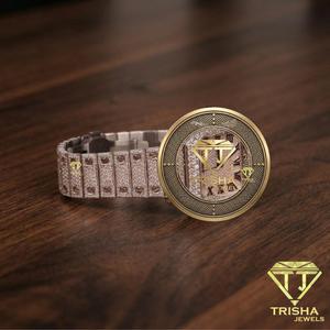 Reloj VVS Moissanite, Totalmente Cubierto de Diamantes, Reloj de Lujo Estilo Hip Hop, Resistente al Agua, Mecánico, Automático, Joyería Brillante para Hombre - Product Image 3