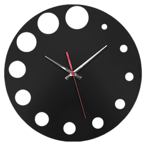 Combo And Modern Design <b>Wall</b> <b>Clocks</b> Best Indoor <b>Decor</b> Living Room Home And Office <b>Wall</b> Design <b>Clock</b> With Metal & Wooden Combo - Product Image 5