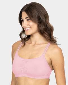 Bralette Elegante para Mujer, Tejido Adaptable, Sujeción Suave, Levantamiento Delicado, Control de Transpiración, Textura Suave, Sensación Flexible, Comodidad para Usar Todo el Día - Product Image 1