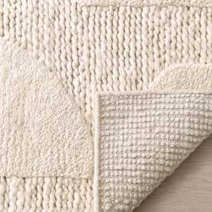 Handmade Hand Knotted Modern Wool Area Rugs | Contemporary Designer Wool <b>Carpet</b> for Living <b>Room</b> - Product Image 3