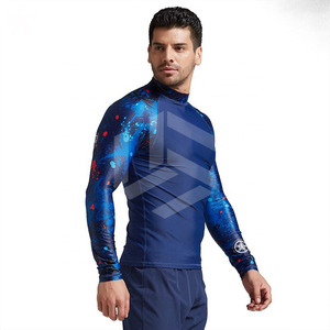 Gym Training Compressed Shirt Men Workout Skinny Stretch Suit Sports Shirt Fitness Body Shirt Men Rash Guard - Product Image 6
