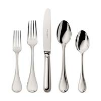Ensemble de couverts classiques en acier inoxydable Robe & Barking, finition miroir, passe au lave-vaisselle, couverts de mariage