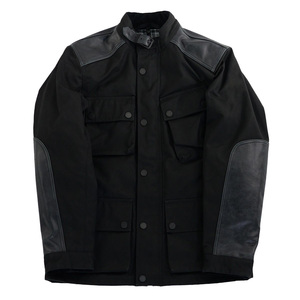 Vêtements de course moto de qualité supérieure, design en cuir, veste en cuir Track Master pour activités sportives de plein air - Product Image 1
