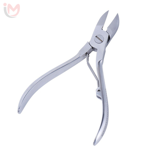 Cortauñas de Acero Inoxidable, Cortador de Cutículas y Alicates con Cuchilla Puntiaguda, Herramienta de Manicura, Suministros para Uñas, OEM - Product Image 1