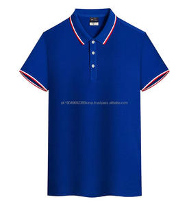 200G Hombres Polo de golf en blanco Camisetas Logotipo bordado 100% Algodón Liso Manga corta Casual Polos - Product Image 2