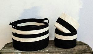 Decor basket neutral decor basket hobo <b>storage</b> basket Scandinavian style basket minimalist home organiser premium home <b>storage</b> - Product Image 3