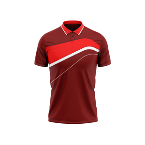 Breathable Printed Polo Shirts Active Tops Wholesale Tennis Golf <b>Cricket</b> Jerseys OEM ODM Custom Sportswear Apparel Seamless - Product Image 1