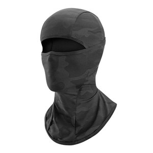 Pasamontañas de Color Sólido, Elástico, Unisex, Protección UV para Esquí, Ligero, Transpirable, para Todas las Estaciones, Negro/Verde Azulado 2027 - Product Image 2