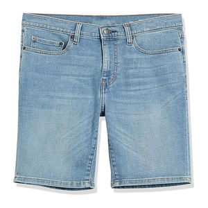 Shorts en jean vintage amples pour hommes, style streetwear, personnalisables, pour l'été – Vente en gros - Product Image 1