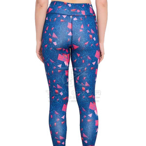 Leggings de Cintura Elástica Tejidos al por Mayor de Alta Calidad para Mujer, Transpirables, Ecológicos, de Secado Rápido, Sin Costuras, Último Diseño en Oferta - Product Image 5