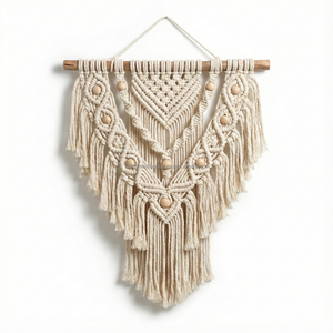Tapices de Macramé de Primera Calidad, Diseño Natural Hecho a Mano para Boutiques, Proveedor al por Mayor, Sostenible, Ligero, Vietnam - Product Image 6