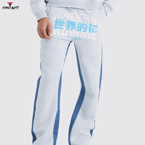 Ensemble de survêtement décontracté personnalisé de haute qualité en coton 100% pour homme, respirant, grande taille, avec capuche, pantalon de jogging et sweat-shirt - Product Image 5
