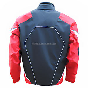 Vestes de moto en textile réfléchissant Cordura Softshell de haute qualité imprimé sur mesure vêtements de sport de protection longs pour équipement de course automobile - Product Image 4