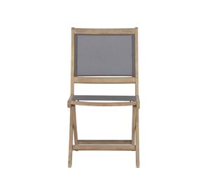 เก้าอี้ไม้อะคาเซียพับได้พร้อมที่นั่งสลิงสำหรับลานสวนระเบียงรับประทานอาหารทำจากเวียดนามน้ำหนักเบาและทนทาน - Product Image 4