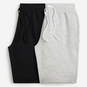 Ensemble de survêtement unisexe noir personnalisé, confortable, en polaire écologique, coupe oversize, avec t-shirt et pantalon sur mesure - Product Image 6