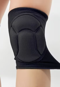 Genouillères épaisses et respirantes avec fermeture à enfiler pour la protection au volleyball, unisexe, rouge, 35-48 cm, toutes saisons - Product Image 6