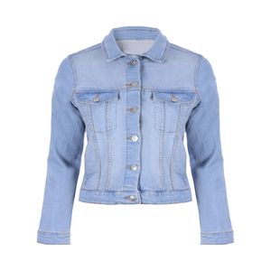 Chaqueta Vaquera para Mujer, Estilo Moderno, Oversize, Informal, de Primera Calidad, Suministro al por Mayor - Product Image 4