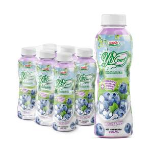 Bebida de Yogur con Jugo de Arándanos, Probióticos y Prebióticos, Botella de 325 ml, Nawon, Fabricación en Vietnam, Bebida Láctea, Bebidas de Frutas - Product Image 6