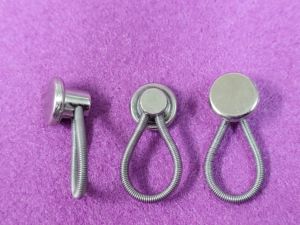 DK-227 Rallonge de col 10MM |   Extensions de boutons élastiques pour chemise - Product Image 1