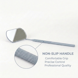 Wide View Rectangle Eyelash Mirror Professional Lash Extension Inspection Mirror Stainless Steel Detachable Handle Lash Artist - Product Image 3
