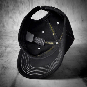 100% algodón lavado desgastado Denim papá sombreros Good Vibes Only bordado 6 paneles gorra de béisbol deportiva no estructurada - Product Image 4