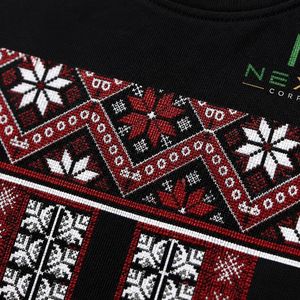 Camiseta Personalizada para Hombre con Estampado Étnico y Bordado Cruzado, Estilo Casual de Verano, Ropa Urbana Cultural, Transpirable, de Algodón, con Diseño Gráfico - Product Image 2