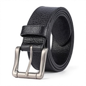 Vintage Style Genuine Cow Hide Leather Steel Square Pin Buckle Belt Waterproof Breathable 3.8cm 138cm Eco-Friendly Lightweight - Product Image 5