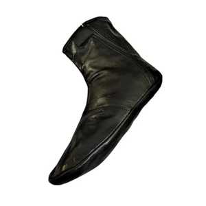 Chaussettes de prière islamiques pour hommes en cuir de vache véritable, chaussures Khuff, design doux et confortable pour le Wudu quotidien et les commandes en gros - Product Image 5