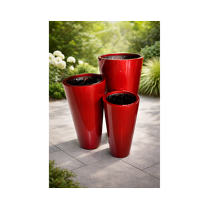 Décoration de jardin, design moderne de luxe, écologique, durable, résistant aux UV, prix avantageux, jardinières en fibre de verre - Product Image 1