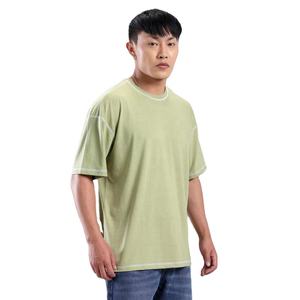 Novedad de 2025, camisetas extragrandes de manga corta para hombre de alta calidad, diseño informal y elegante de algodón 100% para uso diario - Product Image 2