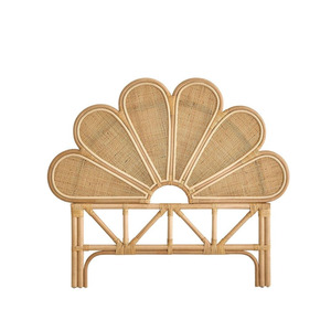 High Quality Bohemian Plant Rattan <b>Headboard</b> Wall Hanging Decoration Handmade Flower Shape Multi-Functional from Vietnam - Product Image 1
