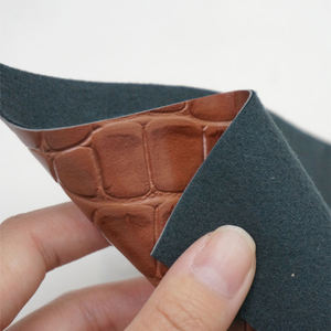 Eco-Friendly Crocodile Skin Pattern Embossed Synthetic PU Leather Recycled Fabric for Furniture Shoes Bags Decorative Purposes - Product Image 6