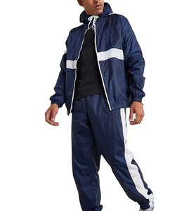 Chaqueta Cortavientos Personalizada con Logotipo, Impermeable, Ligera, de Poliéster y Nailon, para Hombre, Conjunto Deportivo, Traje Cortavientos para Exteriores - Product Image 6